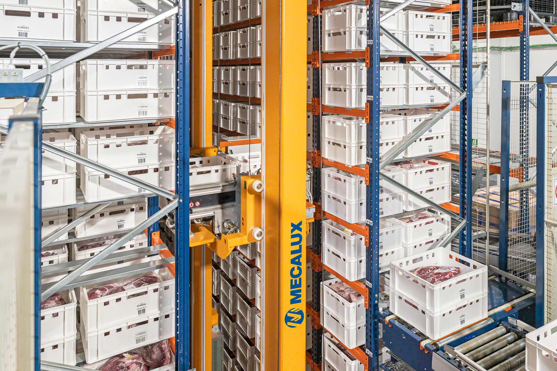 El ciclo combinado de un transelevador multiplica el flujo de movimientos de mercadería en un depósito automático El ciclo combinado de un transelevador multiplica el flujo de movimientos de mercadería en un depósito automático