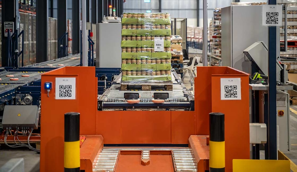 El sistema de gestión de depósitos coordina la operativa de recepción de mercaderías
