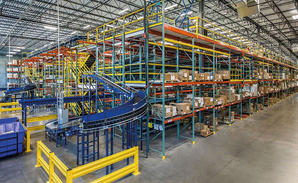 El depósito para picking de productos de odontología de Benco Dental El depósito para picking de productos de odontología de Benco Dental