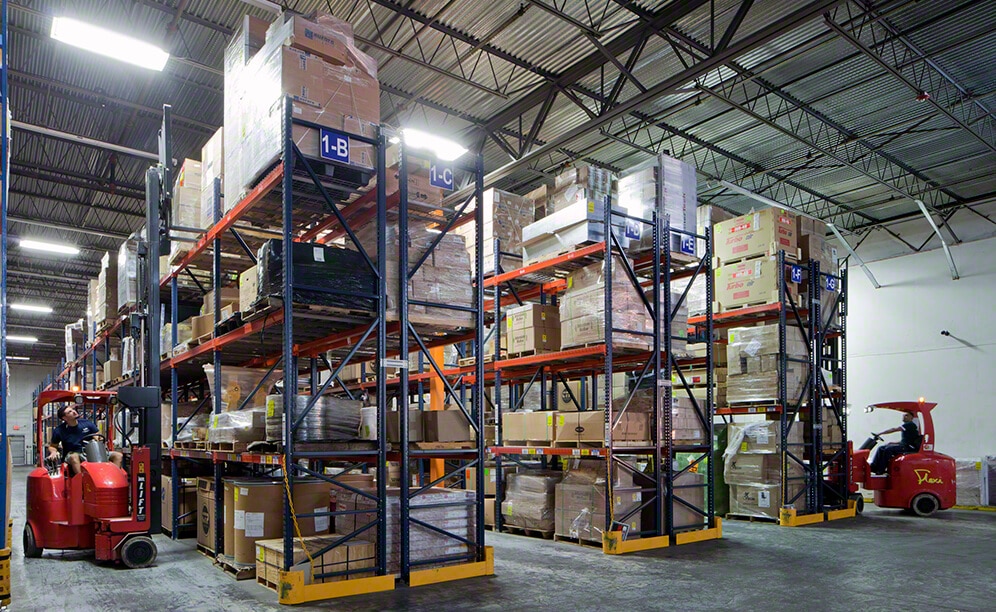 El depósito del operador logístico Interworld Freight en Estados Unidos El depósito del operador logístico Interworld Freight en Estados Unidos