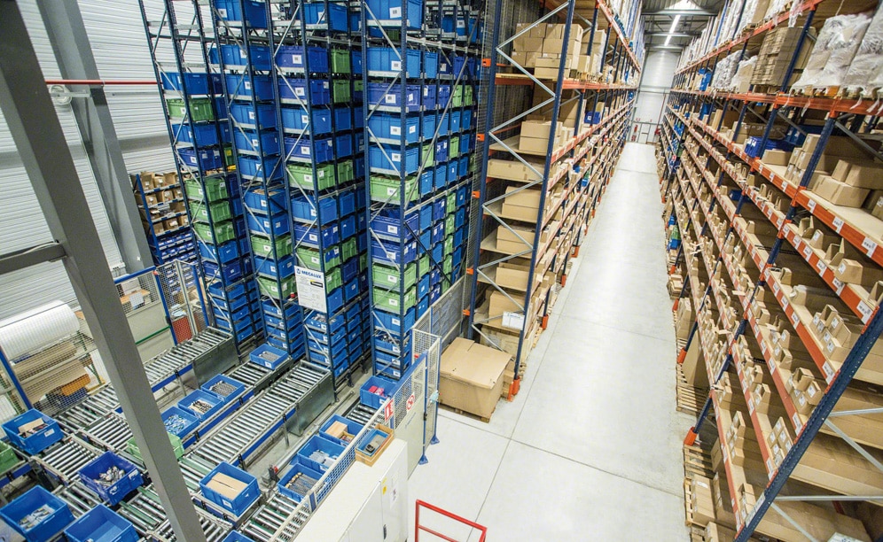 El depósito de Diager está capacitado para almacenar 7.200 cajas y más de 1.800 pallets