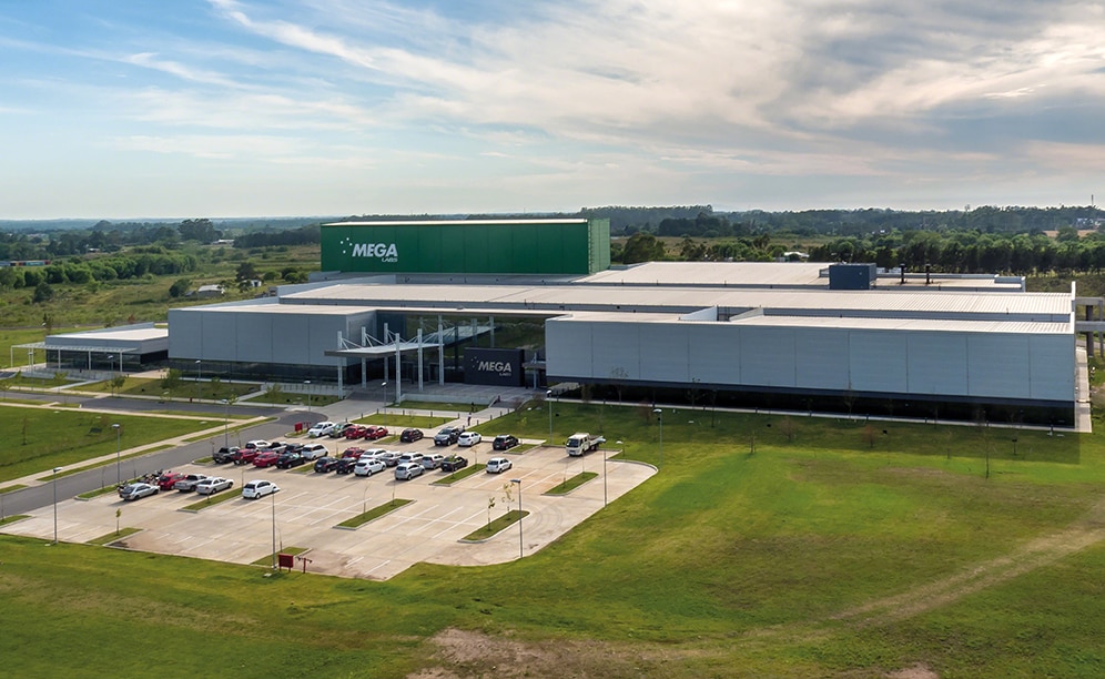Mega Pharma se posiciona a la vanguardia tecnológica con un depósito autoportante Mega Pharma se posiciona a la vanguardia tecnológica con un depósito autoportante