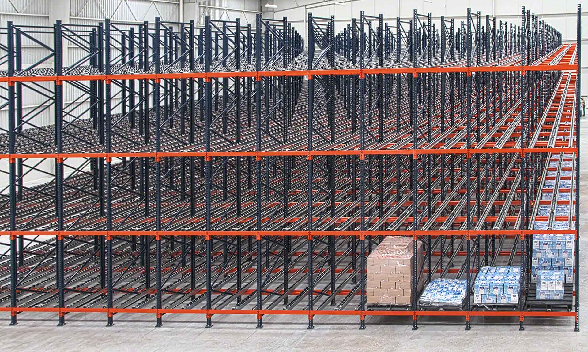 MIYM consigue una perfecta rotación de los productos y gran capacidad con racks dinámicos MIYM consigue una perfecta rotación de los productos y gran capacidad con racks dinámicos