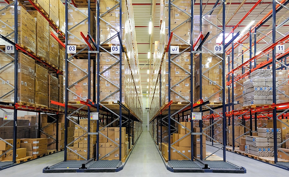 El depósito de Huhtamaki tiene capacidad para almacenar 8.600 pallets