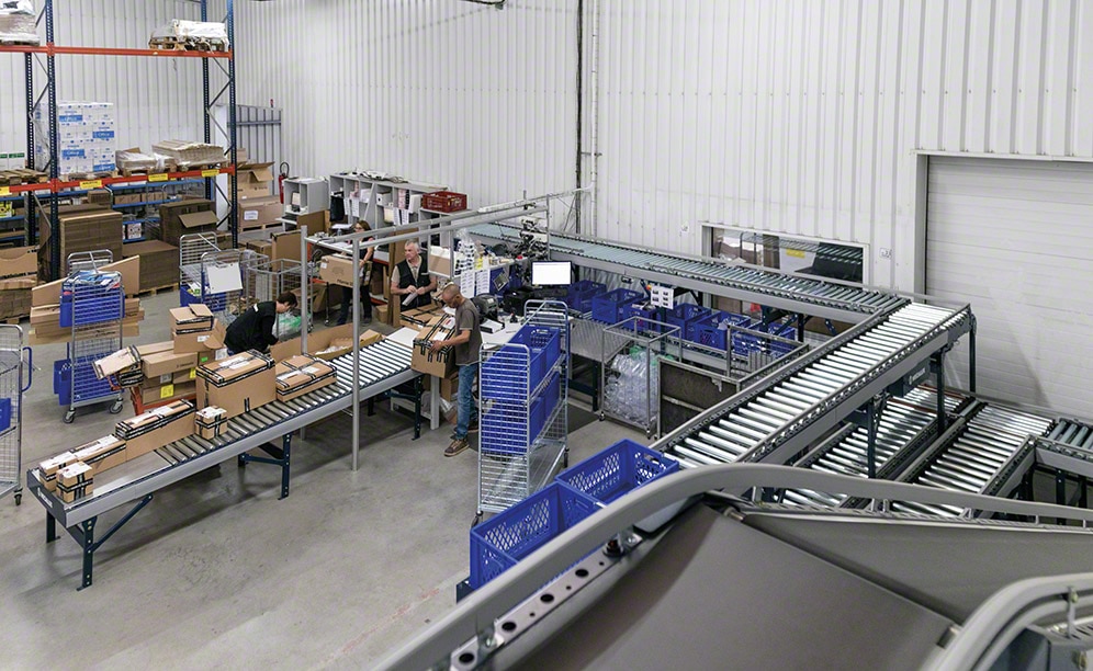 Algam automatiza la zona de consolidación de pedidos de su depósito Algam automatiza la zona de consolidación de pedidos de su depósito