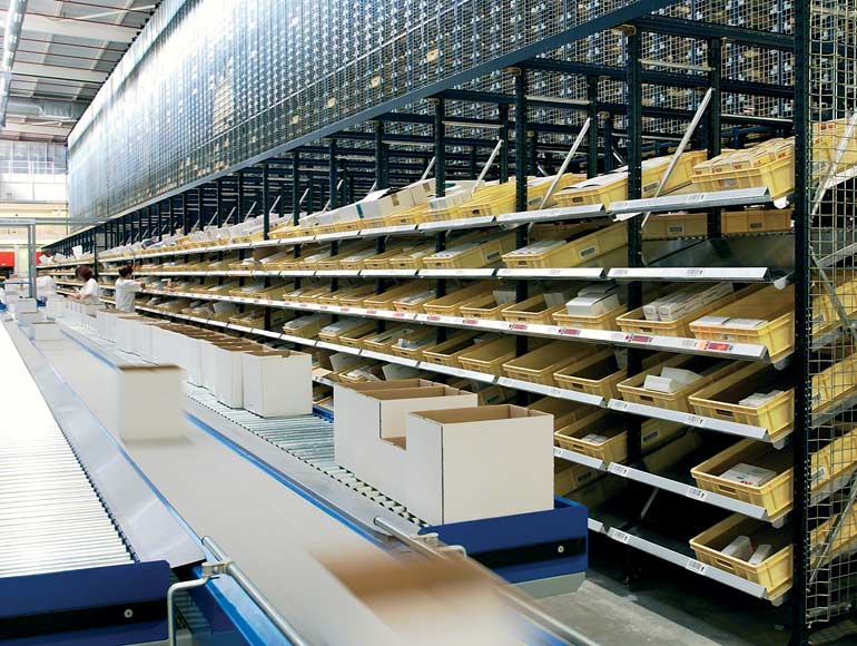 Depósito construido para empresa del sector farmacéutico.