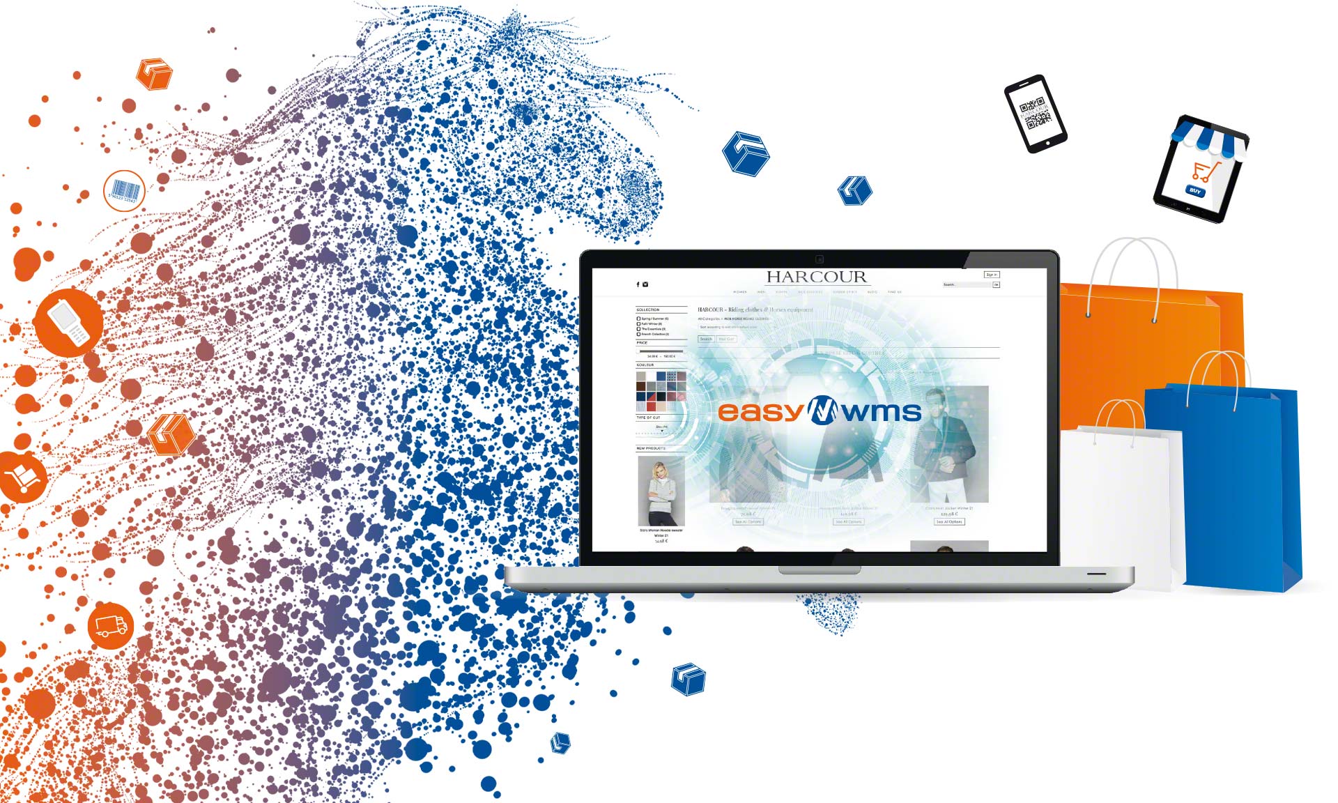 Harcour convierte su depósito de moda ecuestre a la omnicanalidad Harcour convierte su depósito de moda ecuestre a la omnicanalidad