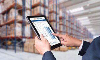 Procurement software is complemented with a warehouse management system to achieve total control over inventory
