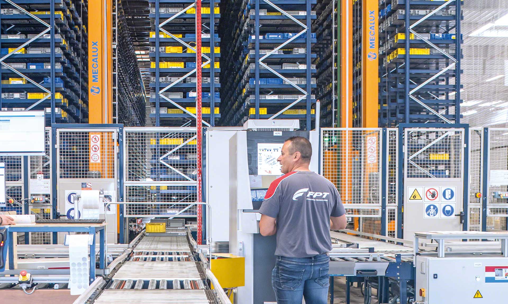FPT Industrial (Grupo IVECO) conecta automáticamente su depósito con producción