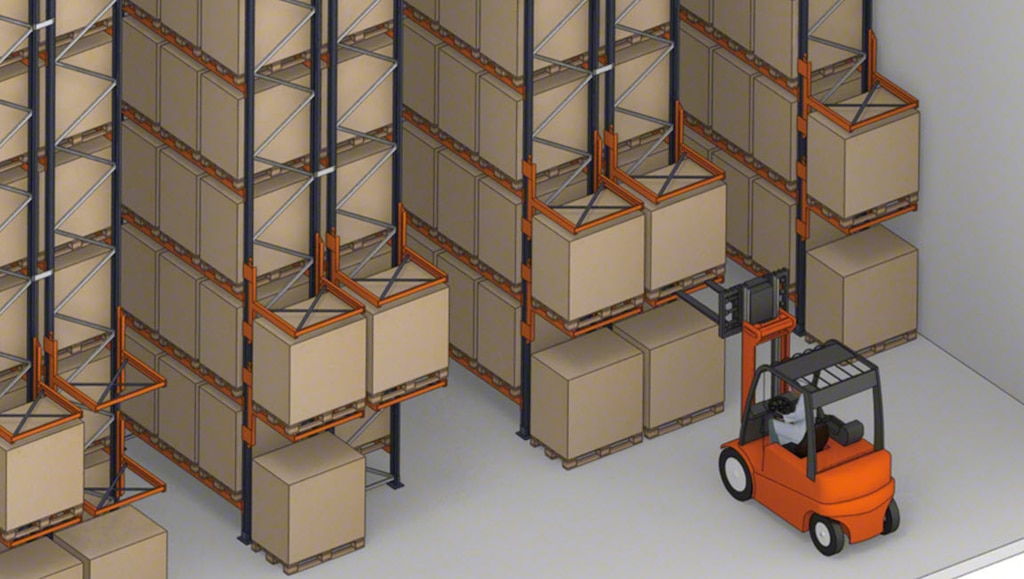 Dimarosa ha instalado racks selectivos de Mecalux