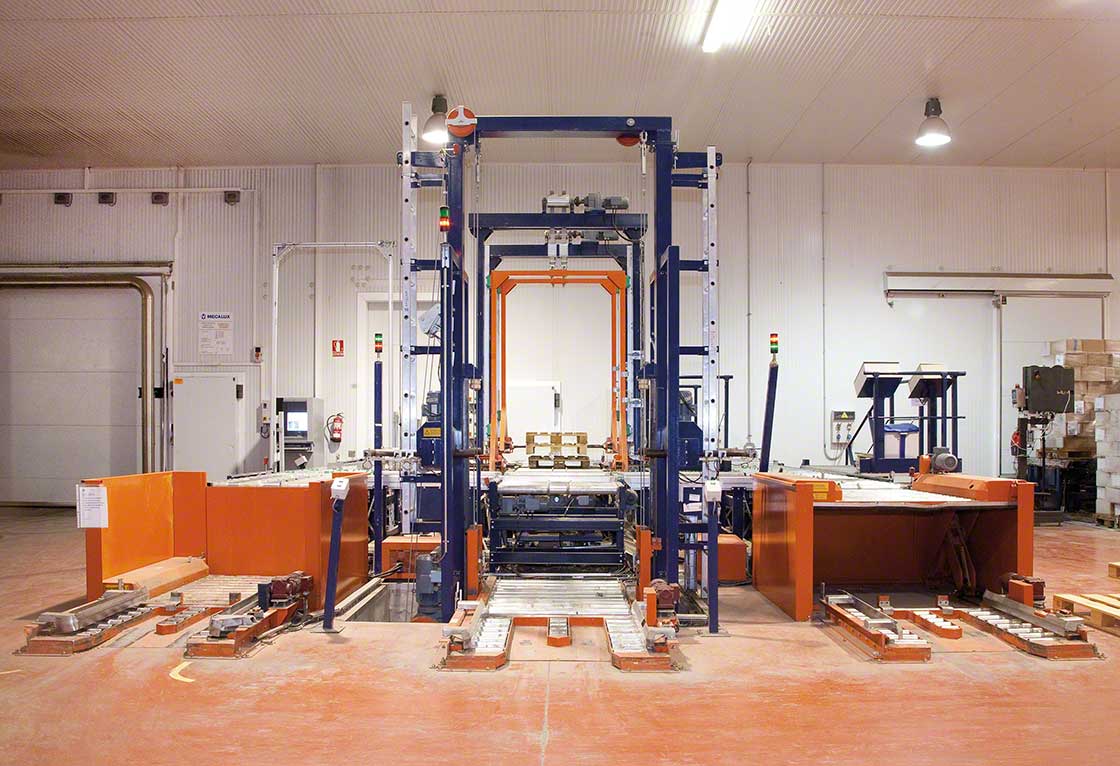 Los PIE realizan el control de entradas de pallets en la instalación de forma completamente automatizada