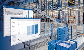 In logistics, hyperautomation consists of digitizing management of the supply chain In logistics, hyperautomation consists of digitizing management of the supply chain