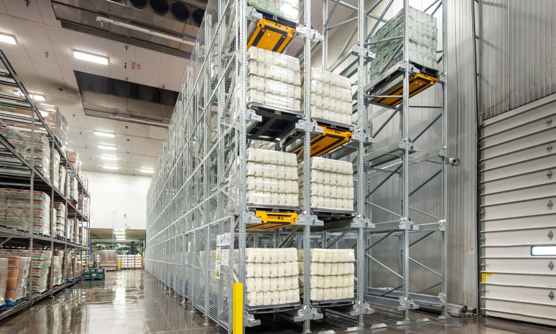 El Pallet Shuttle duplica la capacidad El Pallet Shuttle duplica la capacidad