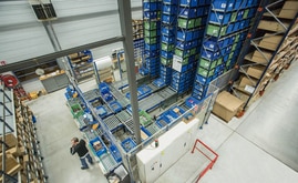 El depósito de Diager está capacitado para almacenar 7.200 cajas y más de 1.800 pallets