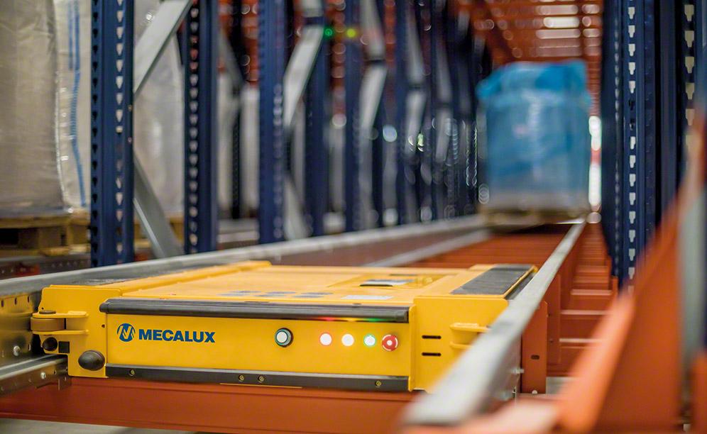 Pallet Shuttle: el almacenamiento compacto semi automático Pallet Shuttle: el almacenamiento compacto semi automático