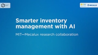 El MIT y Mecalux impulsan la reposición inteligente con IA en almacenes