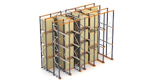 Funcionamiento del sistema de rack penetrable Funcionamiento del sistema de rack penetrable