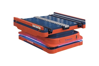 El AMR 1500 con transportador ha sido desarrollado para el transporte interno de pallets