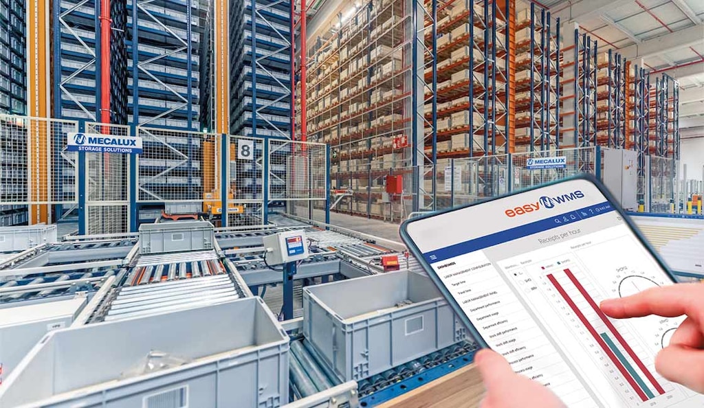 Los sistemas de almacenamiento automatizado junto al WMS refuerzan el aprendizaje del data flywheel