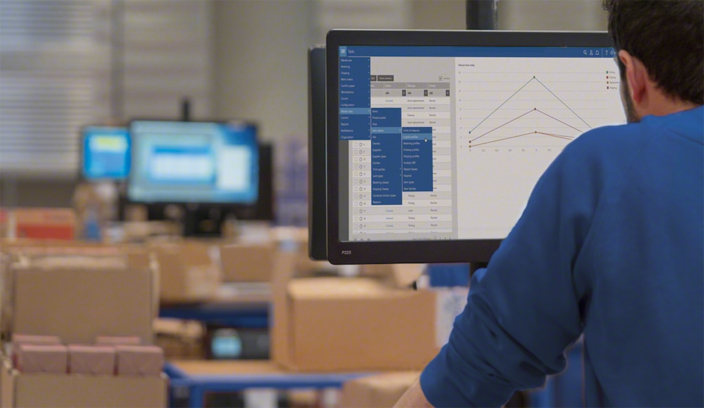 Un software de gestión evita que se produzcan ineficiencias y errores en el depósito
