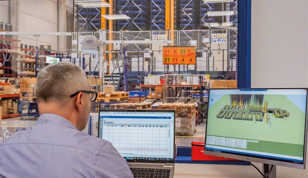 El sistema WMS de gestión de almacenes garantiza la trazabilidad de la mercadería en tiempo real