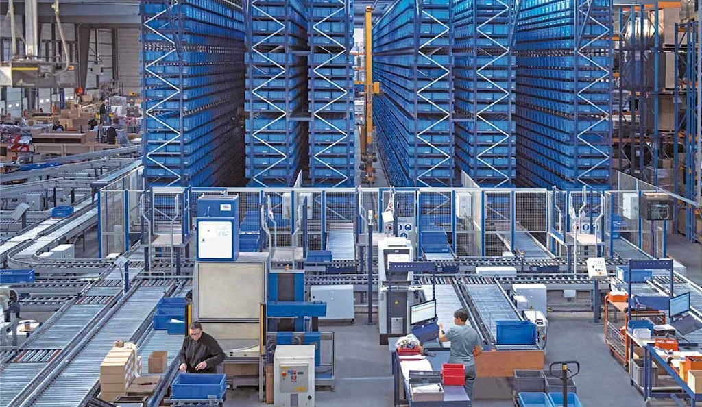Easy WMS integra las operaciones del depósito con la fabricación con WMS para Producción
