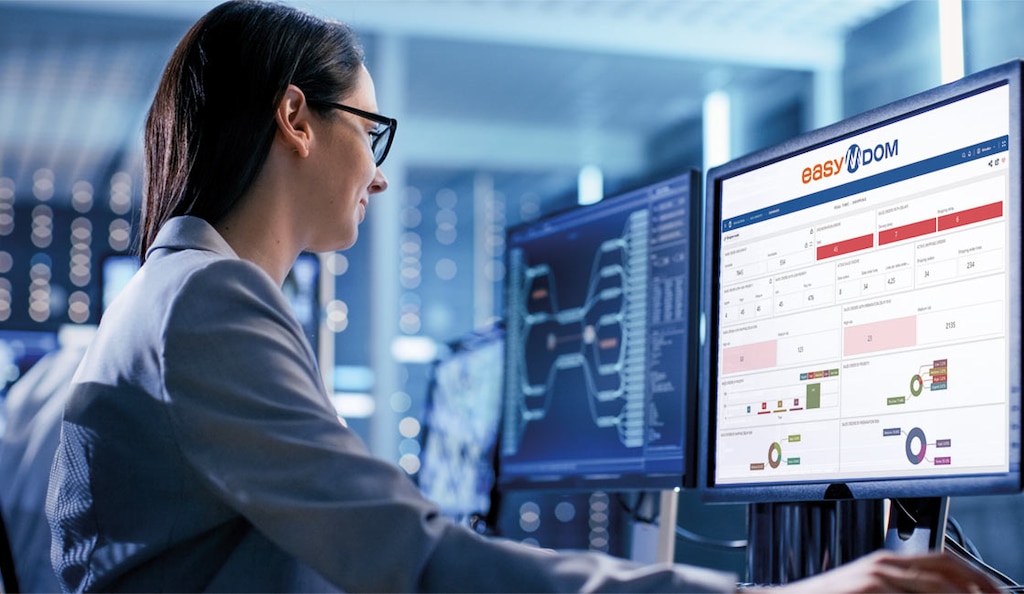 Un sistema WMS de gestión de almacenes facilita la coordinación del inventario multinivel entre distintos centros y puntos de la red