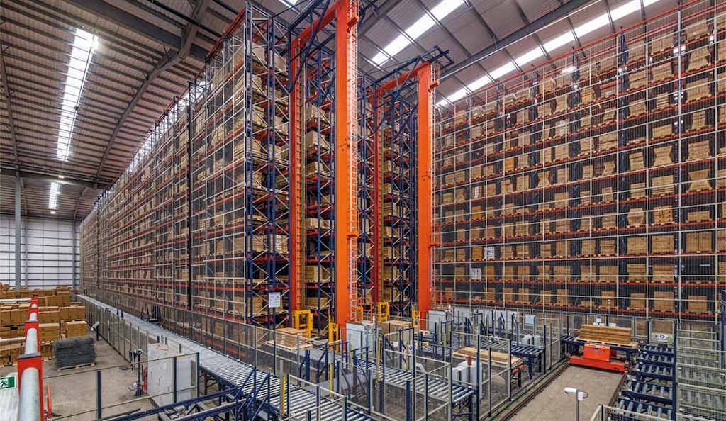La automatización permite mantener un flujo continuo de mercaderías