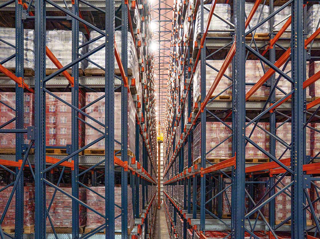 La automatización permite a Grupo Rica gestionar hasta 120 pallets por hora