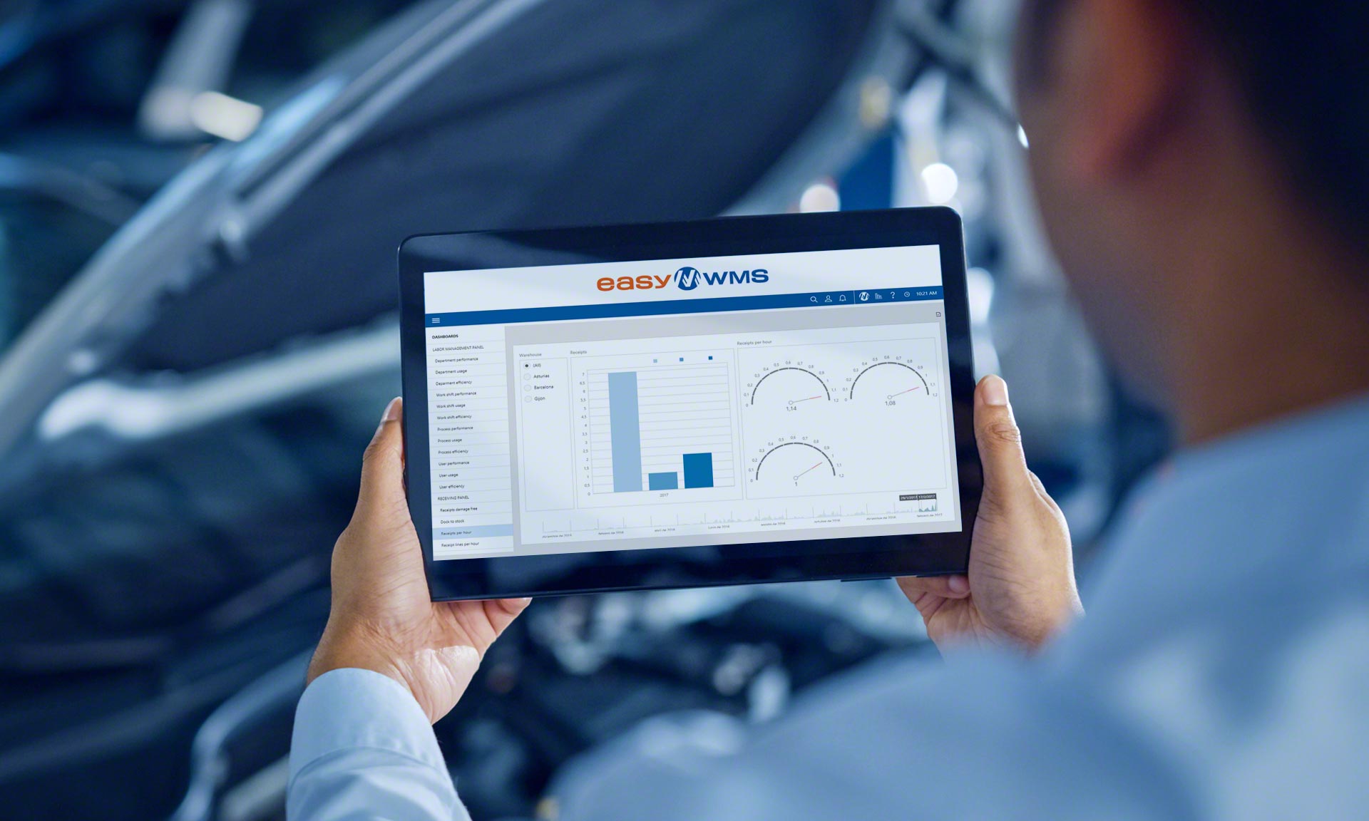 Easy WMS de Mecalux dirige el depósito del fabricante de automóviles Renault