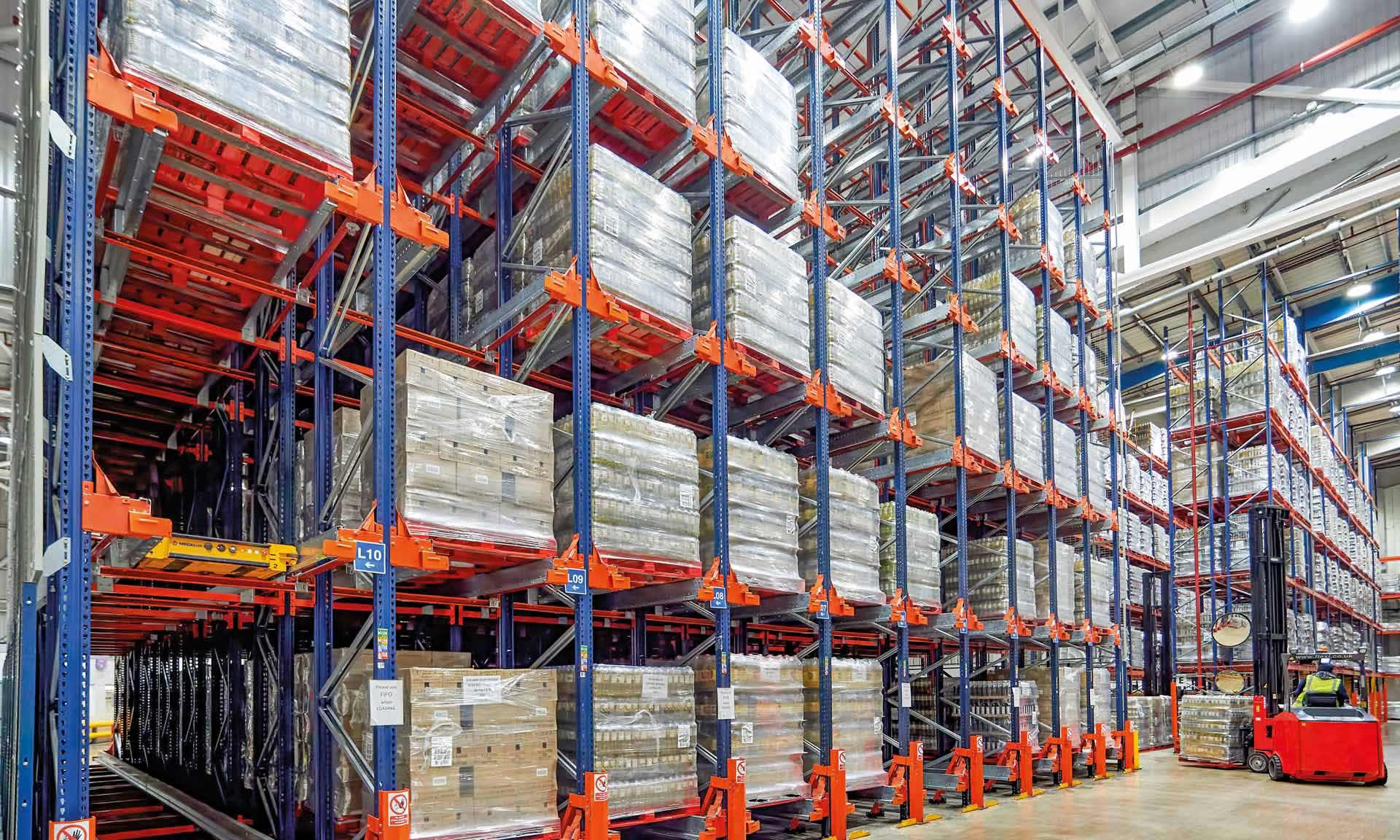 EOL revoluciona la logística de su aceite embotellado en el depósito del Reino Unido