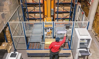 Get Impressed optimiza su logística con un depósito miniload en Turín