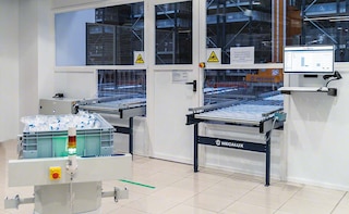 Depósito del fabricante de material eléctrico Normagrup en Asturias (España)