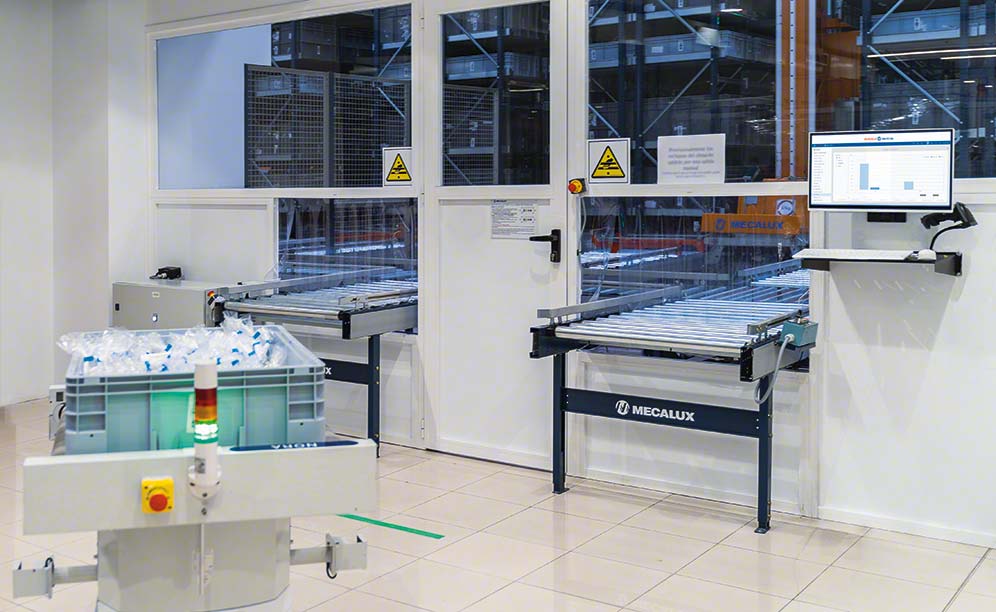 Depósito del fabricante de material eléctrico Normagrup en Asturias (España)
