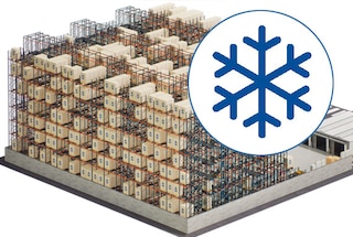 El Pallet Shuttle Automático 3D reduce costos energéticos en depósitos de refrigeración y congelación