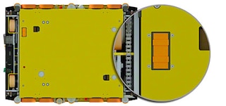 Las baterías confieren al carro una gran autonomía