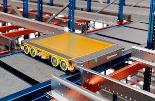 El Pallet Shuttle Automático 3D es una solución de máxima flexibilidad