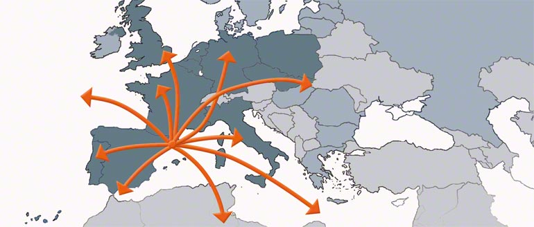 Un solo depósito central situado en Barcelona sirve para abastecer a varios centros de distribución en España y en el mundo 