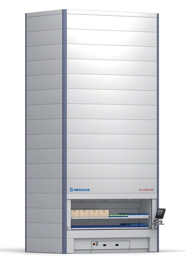 Sistema de almacenaje vertical automático