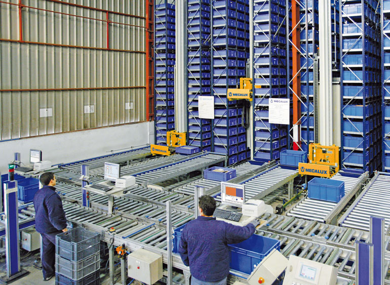 Depósito de piezas pequeñas dedicado a la ferretería, suministro industrial, bricolaje y construcción.