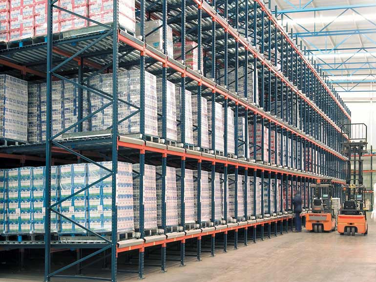 Depósito para corporación dedicada al sector alimentario.