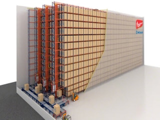 Panettones de Bauducco en un nuevo depósito automático autoportante en Brasil